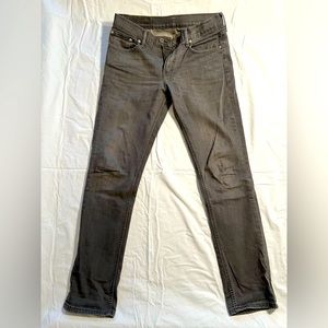 Levi’s 511 - 30X32 - Gray Slim Used Jeans